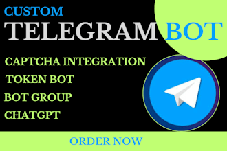 build custom telegram bot chatgpt ai token bot captcha