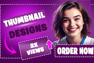 design appealing clickbait thumbnail banners for youtube