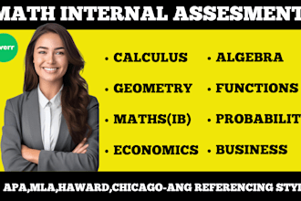 assist you with sl and hl math ia for ib