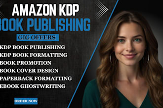 do book formatting, book typesetting kindle cover, paperback formatting for KDP