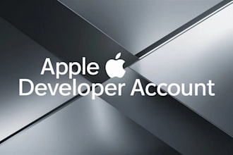 create verified apple developer individual account for publishing app