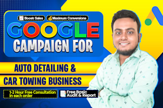 setup google ads local services auto detailing car towing services USA UK