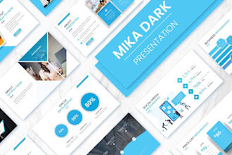 do presentation design on powerpoint, google slide and keynote on presentations