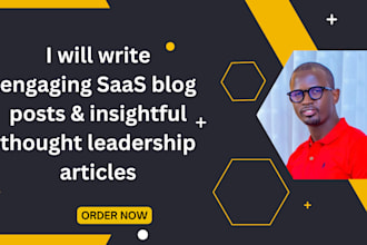 write high impact saas blogs and thought leadership content