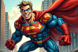 turn you into an amazing super hero character