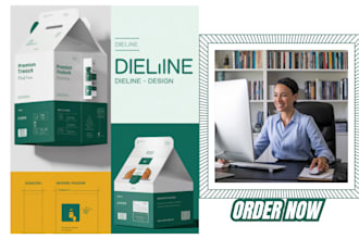 do packaging design dieline product packaging box design food packaging design