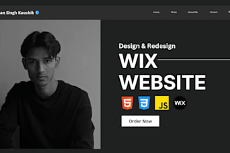 redesign and optimize your wix website for a stunning user experience