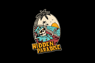 design professional vintage travel tour adventure logo