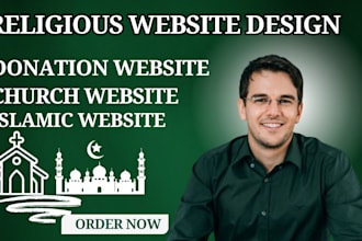 build church website spiritual ministry donation website mosque website redesign