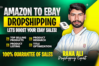 do amazon to ebay dropshipping top selling listings for profitable sales