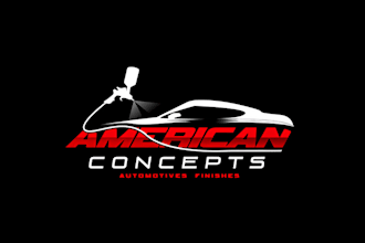 make modern auto detailing car wash automotive logo and any graphics design