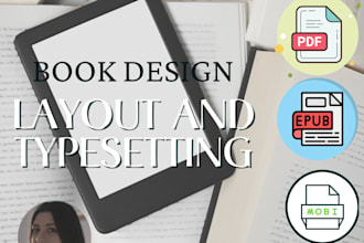 layout and typeset your book or ebook