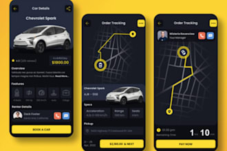 develop taxi booking app, uber clone app trailer truck delivery app and website