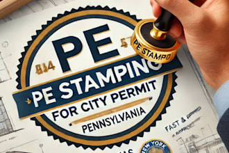 provide engineer stamp for minnesota, pennsylvania, texas for city permit