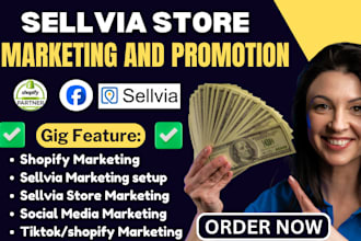 do high ticket sellvia marketing, tiktok shopify marketing, social media manager
