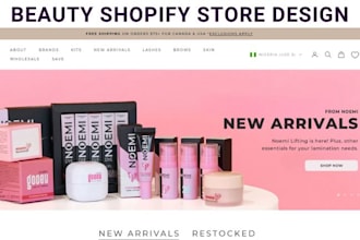 design spa website beauty website salon website hair website cosmetic website
