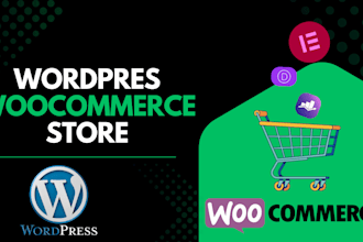 design and develop e commerce store, wordpress woocommerce