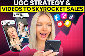 create a viral ugc strategy and videos to get you sales