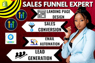 build gohighlevel funnel system io ghl kajabi website clickfunnel expert