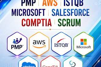 assist you in pmp AWS istbq microsoft salesforce comptia scrum certification
