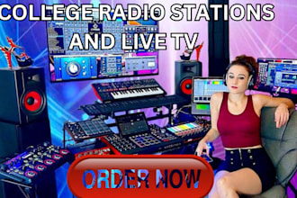 broadcast your latest gospel song on 1000 christian college radio station, dj