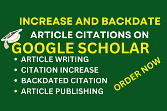 backdate citation, increase google scholar citation using researchgate 4yu