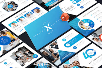 do powerpoint presentation design, investor pitch deck, keynote and google slide