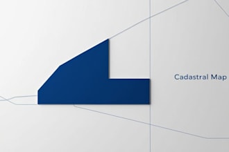 provide professional cadastral mapping in autocad