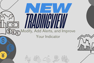 modify or create a tradingview indicator for you