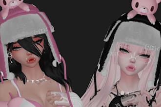 create vrchat avatar vrc character vr avatar 3d model furry avatar vr nsfw unity