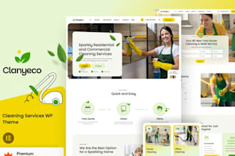 do commercial cleaning leads, residential cleaning service website