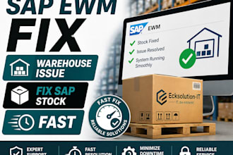 fix sap ewm warehouse stock or picking issues fast