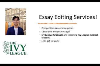 edit your college and graduate application essays