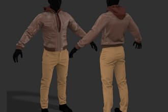 create aaa quality 3d outfits and clothing for your characters