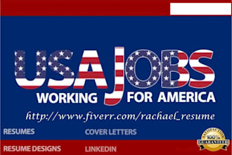 write usajobs federal resume, ecq, cover letter for military and government role