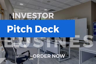 design redesign custom modern powerpoint and investor pitch deck