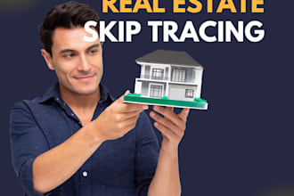 do skip tracing for real estate and llc skip tracing in bulk