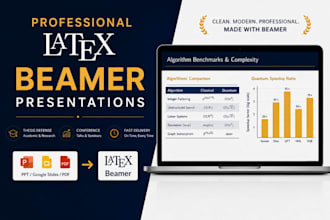 design professional latex beamer presentations