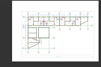create gantt chart as well as archicad and autocad designs