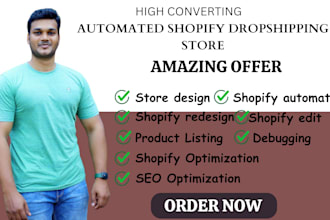 build an automated shopify dropshipping store shopify website clone shopify edit