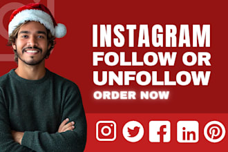 organically grow your instagram or twitter with follow and unfollow strategy