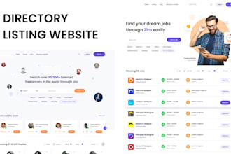 build a business directory website, also listingpro using wordpress themes
