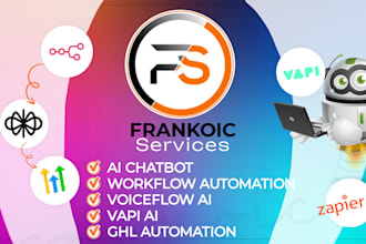 build ai chatbot n8n workflow automation, ai voiceflow vapi agent, ghl langchain