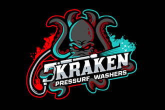 design top notch unique pressure washers logo