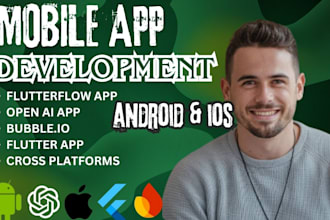 build flutterflow app flutter app mobile app developer flutter flow android ios