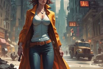 create comic book art and illustrations