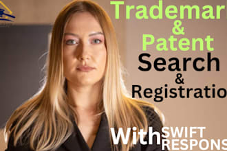 help you with trademark registration USA, UK, canada and amazon brand registry