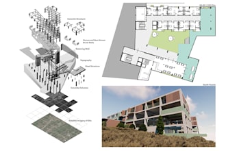 create conceptual architectural design and visualization