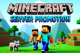 minecraft server promotion game server, server adverts to get active players