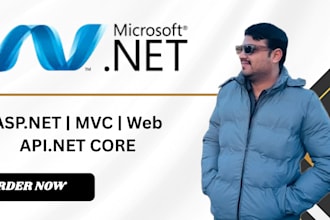 develop asp dot net core, asp net react, and asp net mvc web applications